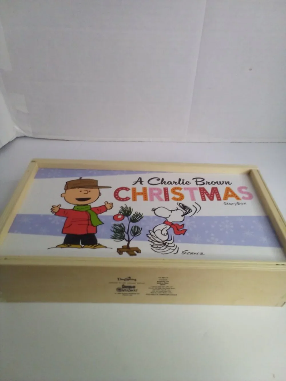 A Charlie Brown Christmas Storybox 7 Wood Characters Backgrounds Dayspring